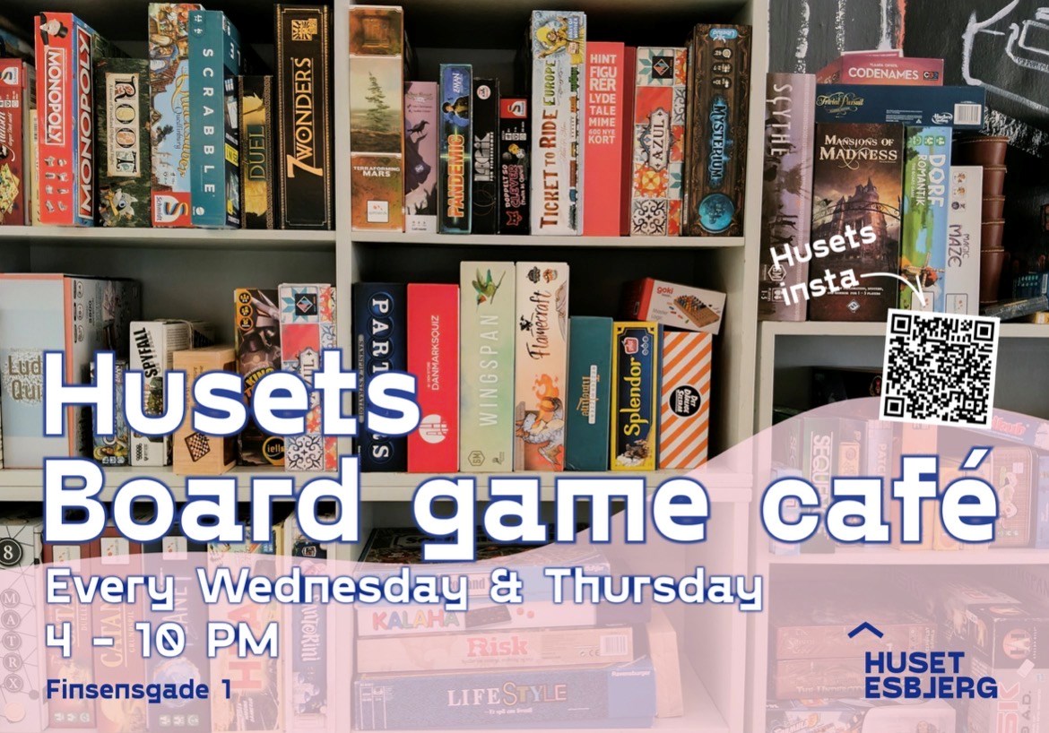 Husets brætspilcafé - torsdag