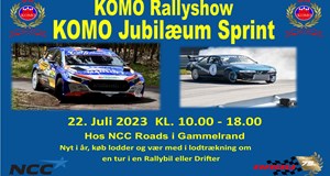 KOMO Jubilæum Rallysprint 2023