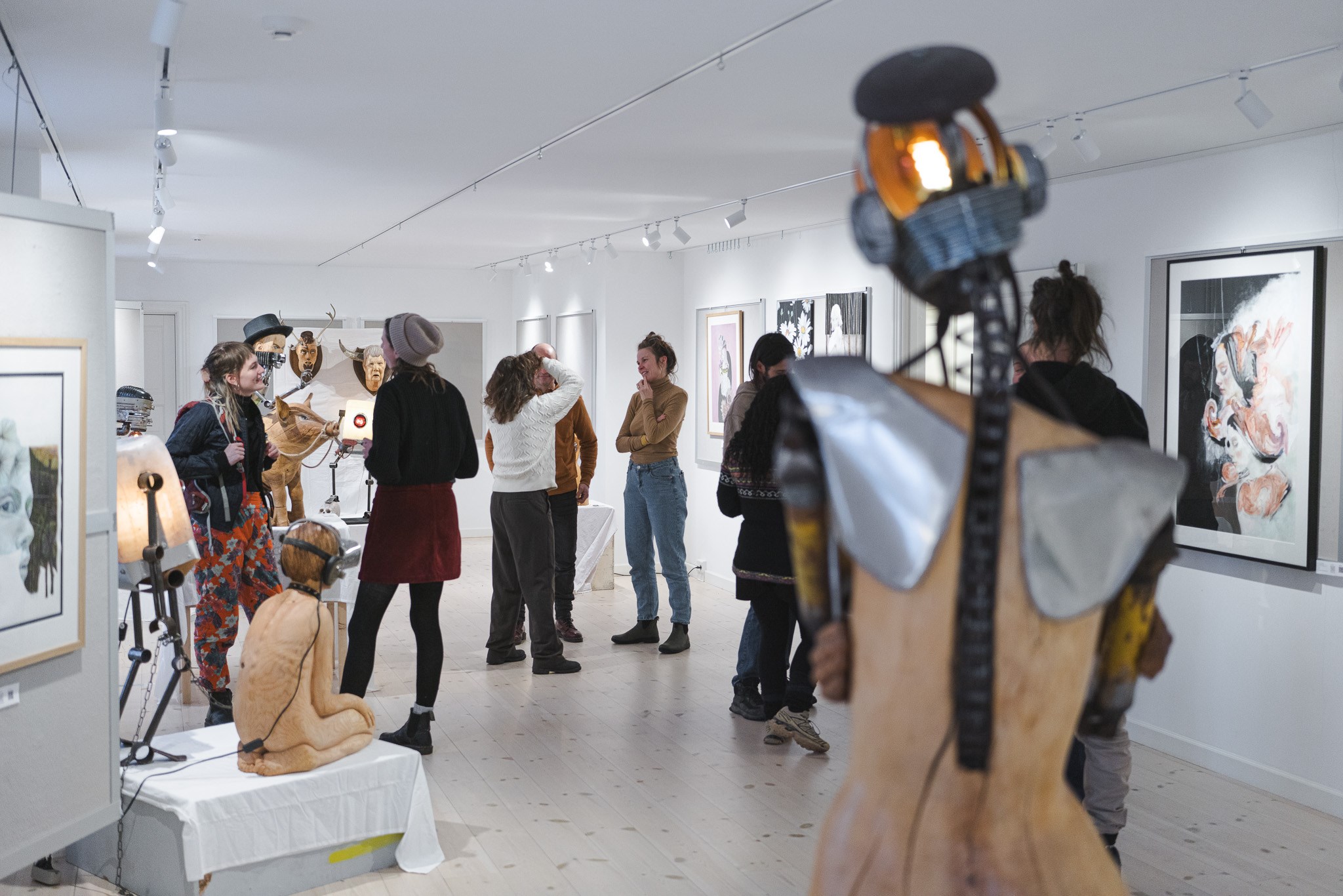 Kunstudstilling Ved Diget