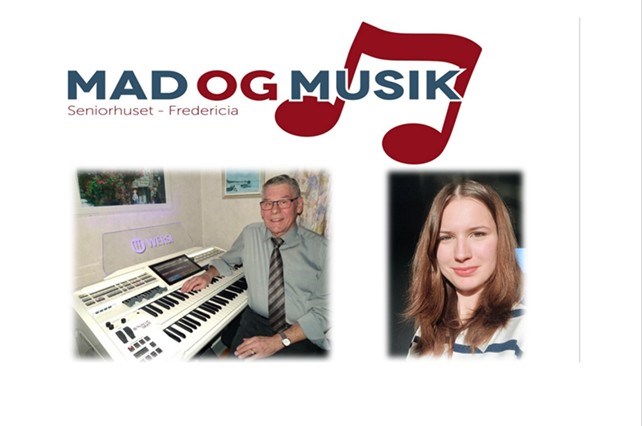 Mad og Musik i Seniorhuset I.P. Schmidt
