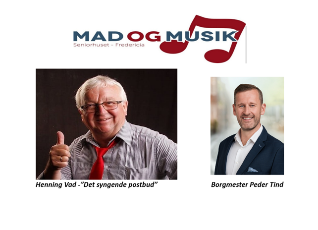 Mad og Musik i Seniorhuset I.P. Schmidt