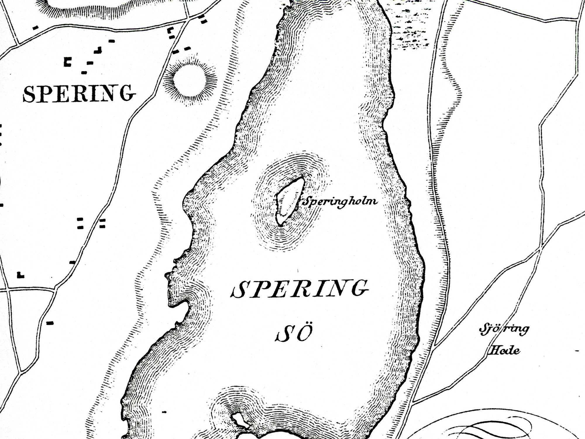 Cykeltur: Sperring Sø rundt