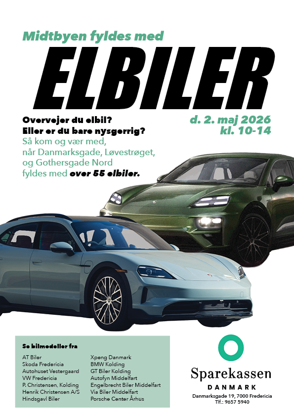 Oplev 55 Elbiler i gågaden