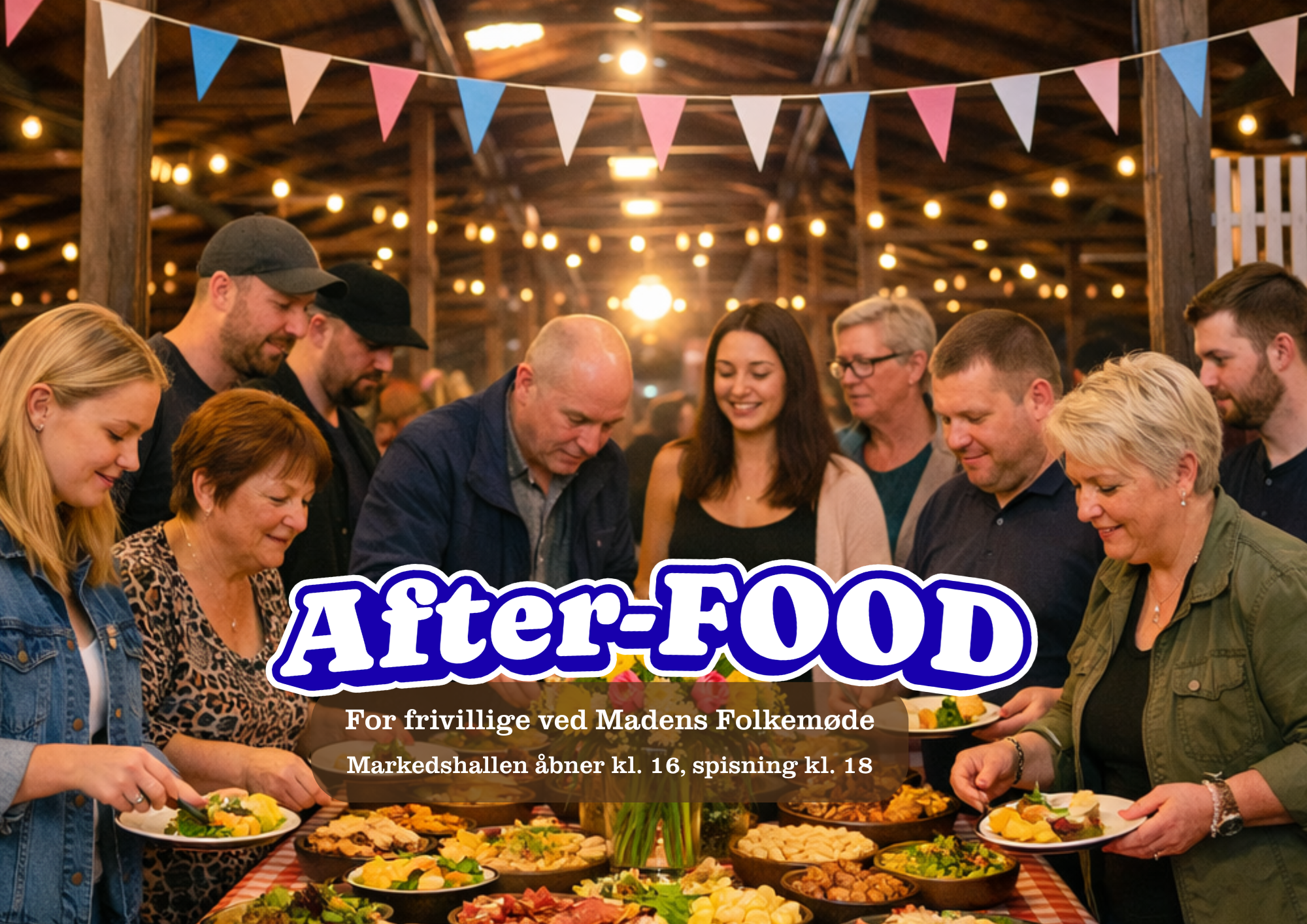 After-FOOD: Fællesspisning for frivillige ved Madens Folkemøde