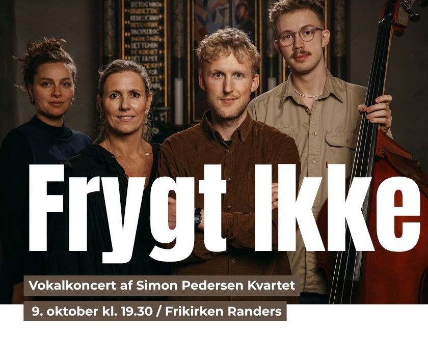 Vokalkoncert - Simon Pedersen Kvartet