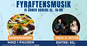 Fyraftensmusik med Anja & Jacob