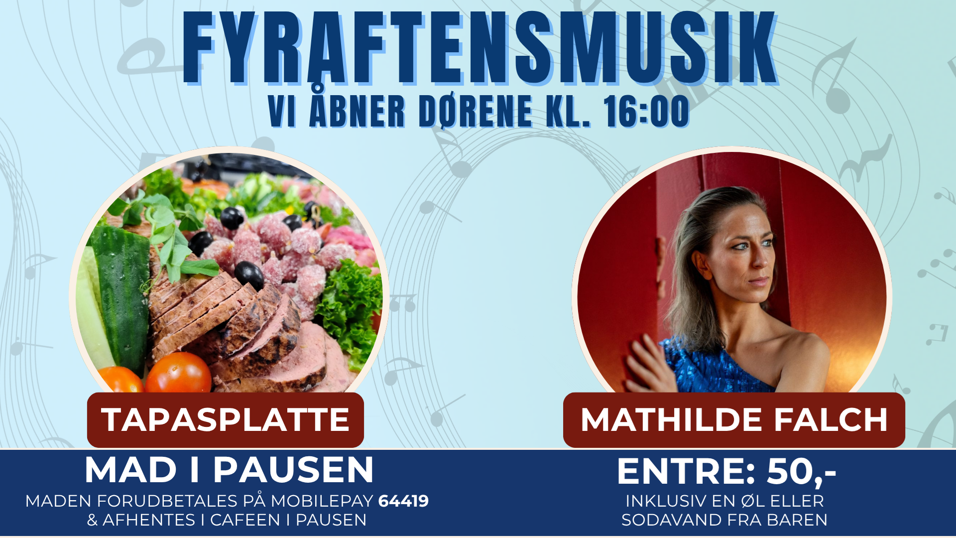 Fyraftensmusik med Mathilde Falch