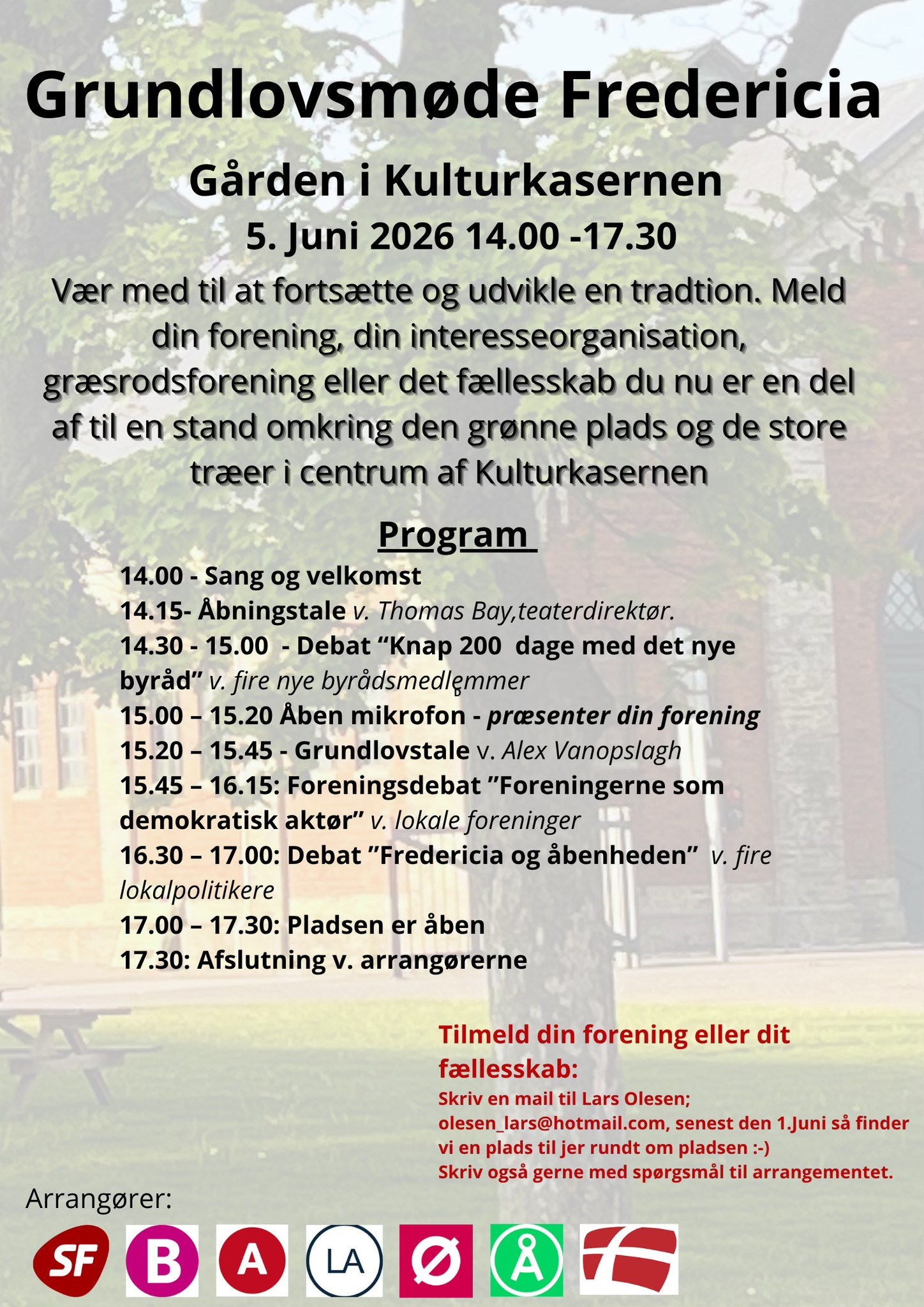 Grundlovsmøde i Fredericia