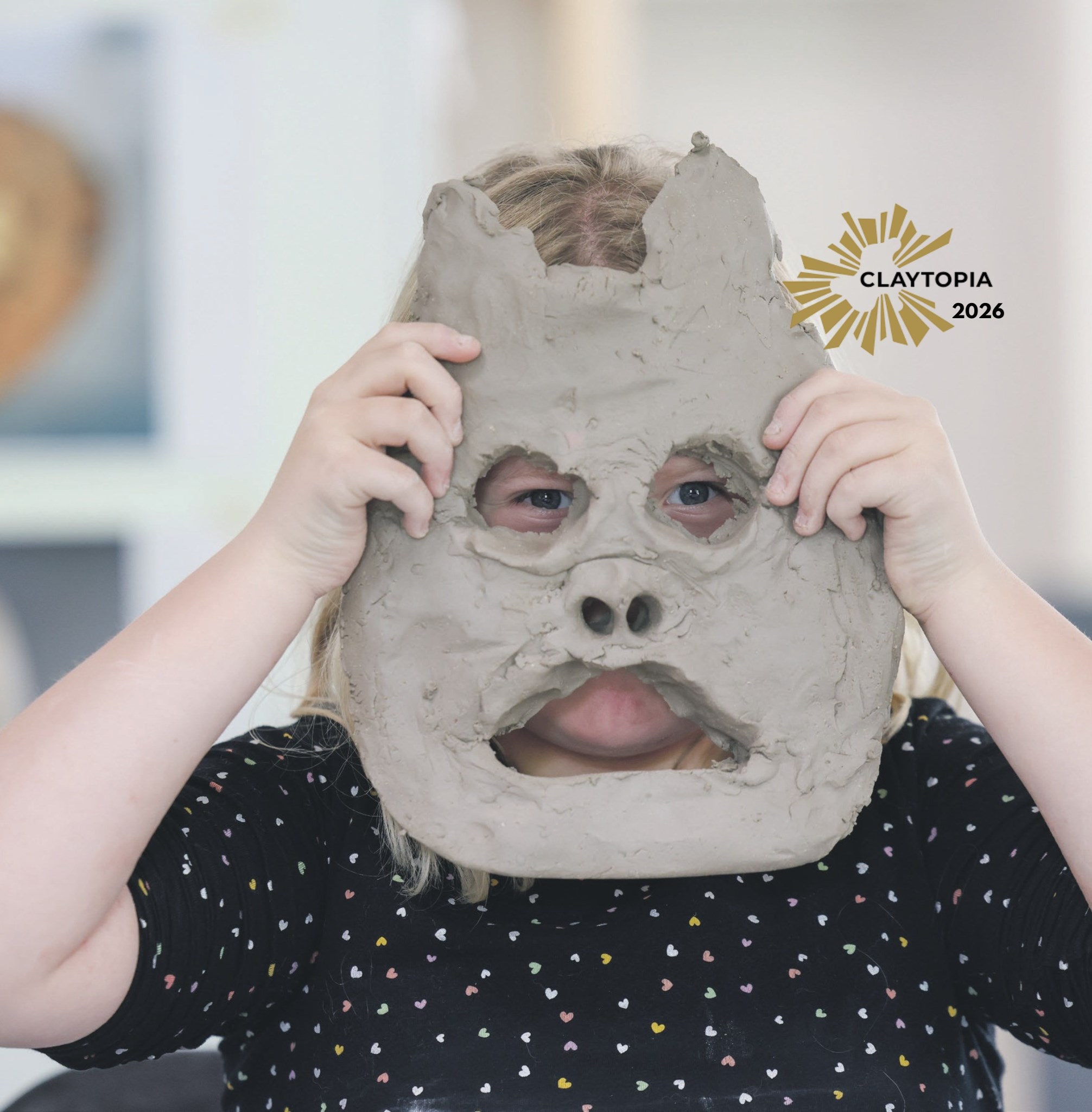 Claytopia workshop: Tribalmaske - skulpturel keramik med karakter