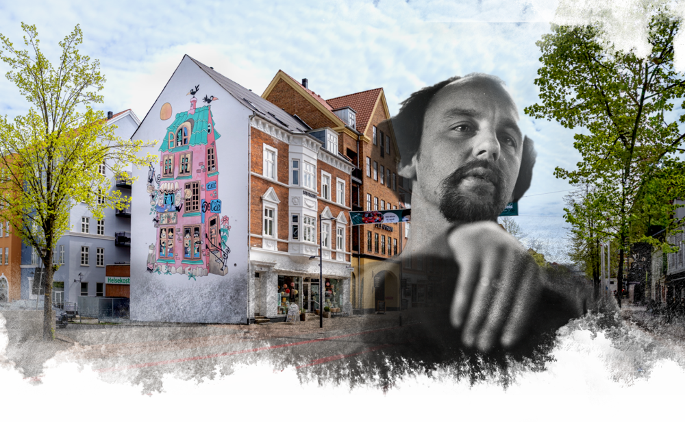 Digterrute om Ole Lund Kirkegaard