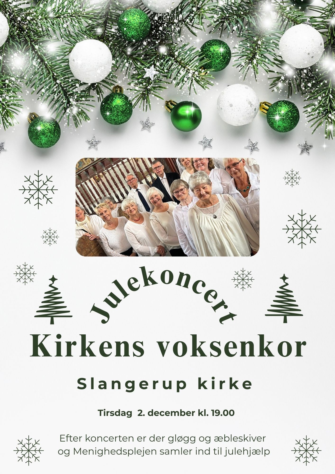 Julekoncert med Slangerup kirkes voksenkor
