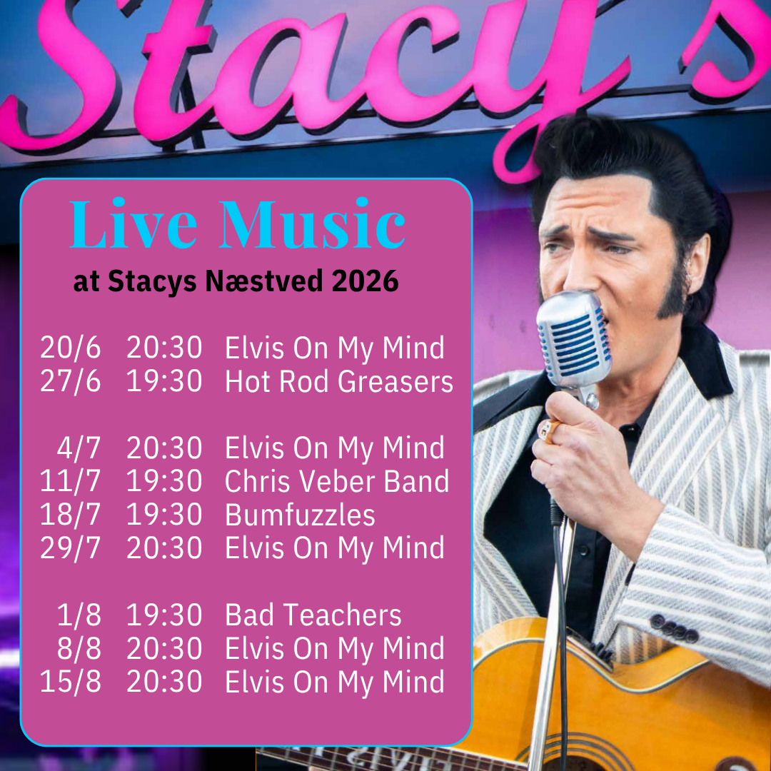 Live musik på Stacy's Næstved