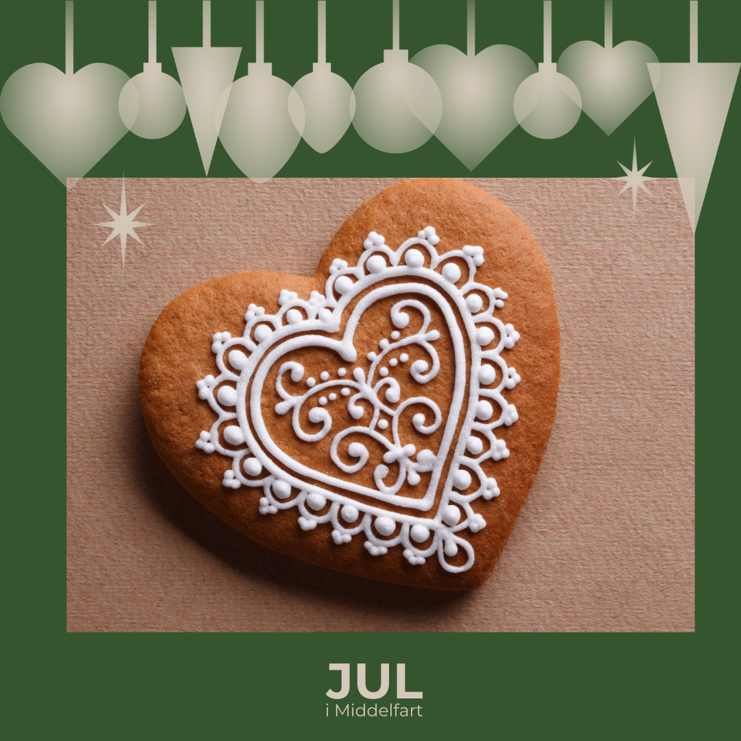 Pynt dit eget honningkage-hjerte