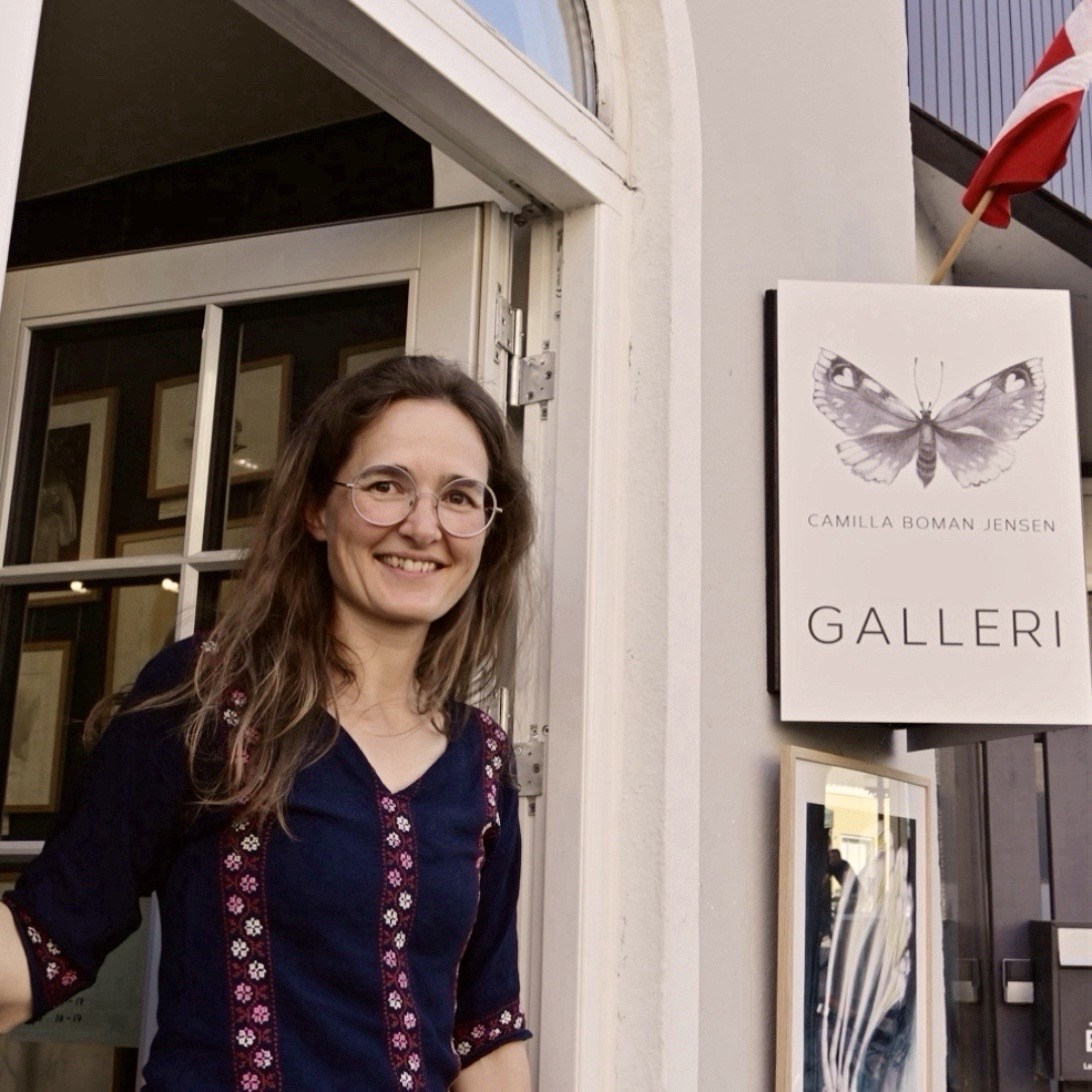 Tegninger af lokal kunstner