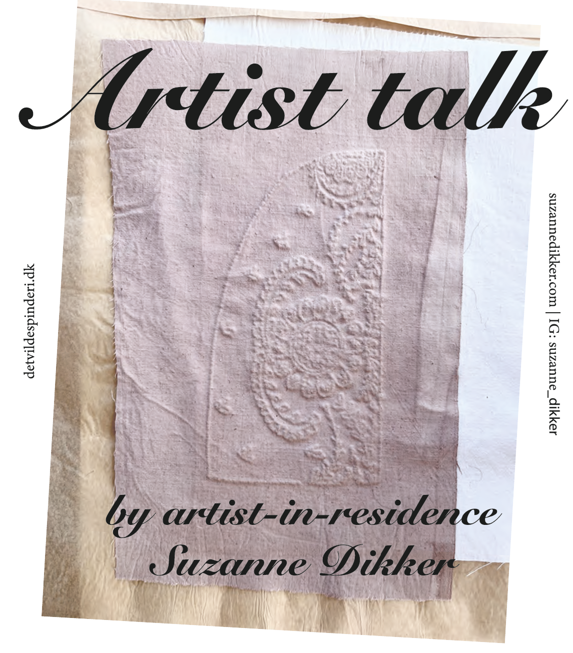 Artist talk v/Suzanne Dikker, tekstildesigner