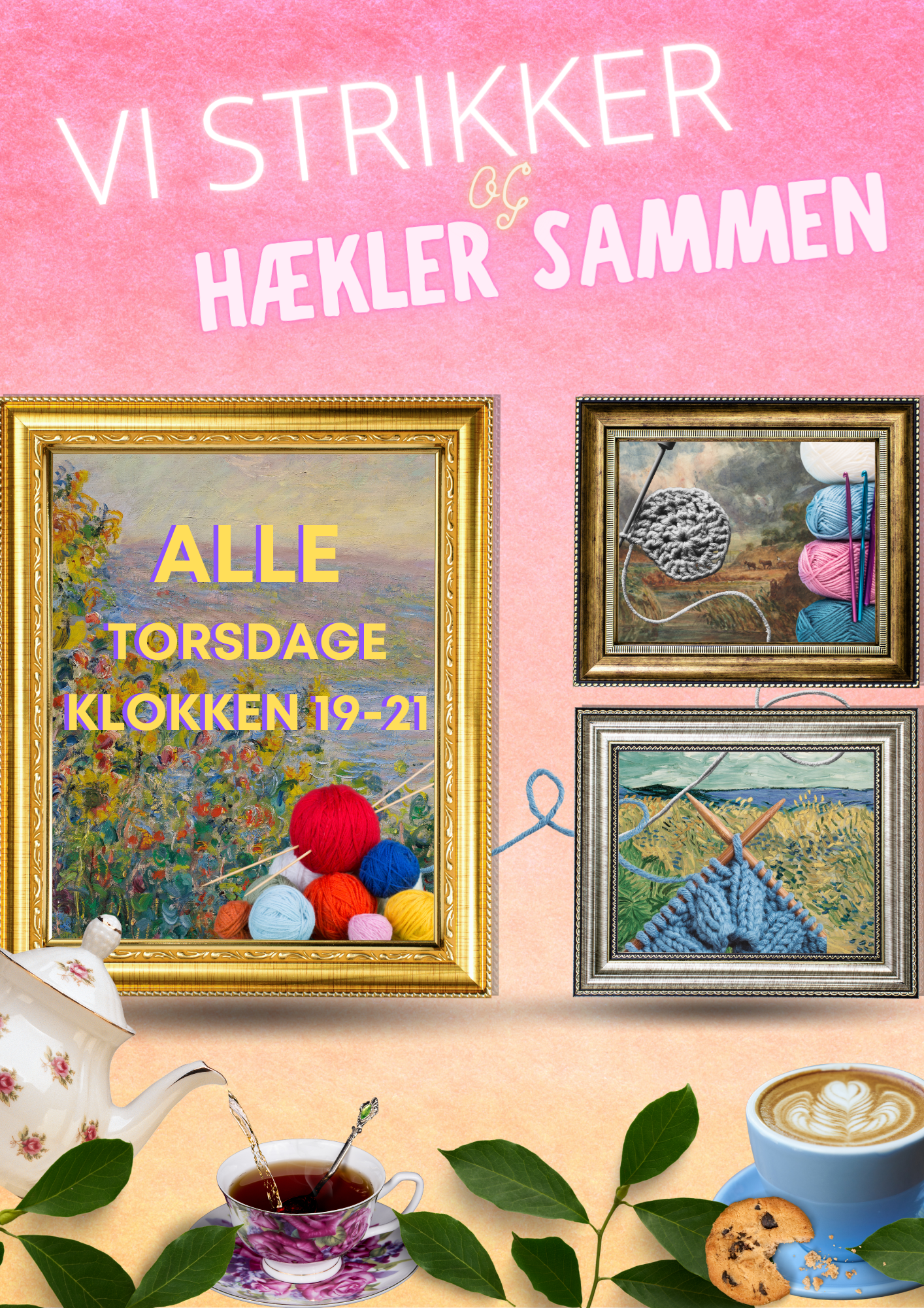 Vi strikker og hækler sammen