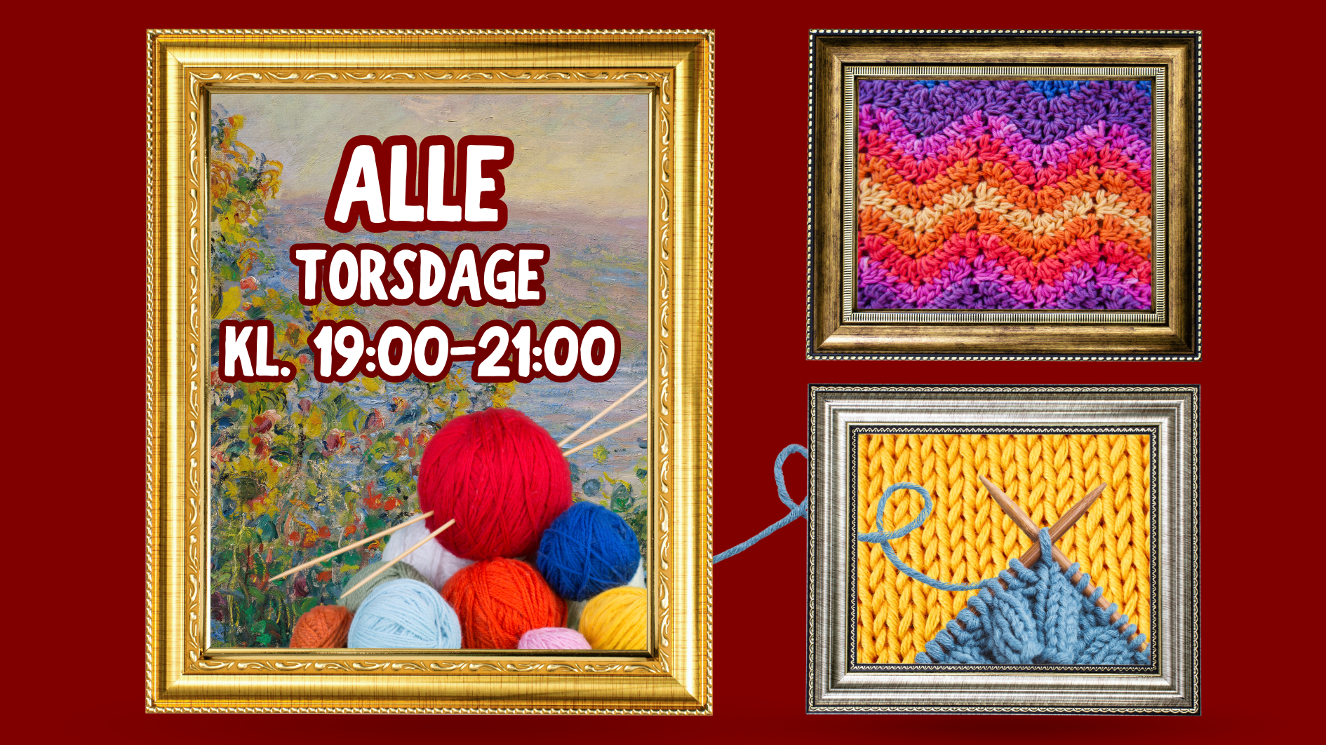 Vi strikker og hækler sammen