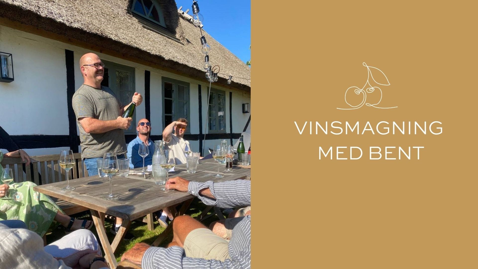 Vinsmagning på Kirsebærkroen