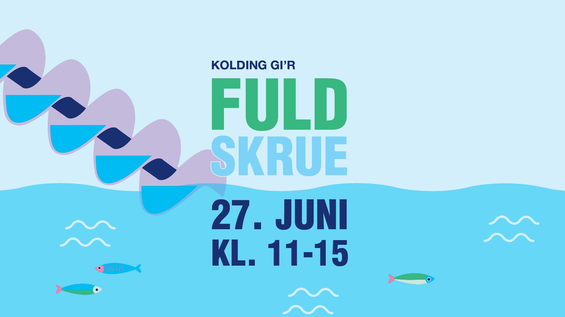 Kolding gi'r fuld skrue: Indvielse af nyt pumpe-sluseanlæg