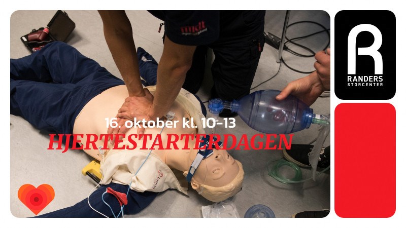 Hjertestarterdagen i Randers Storcenter