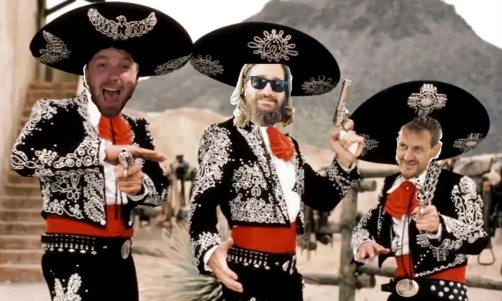 The Three Amigos Powertrio - en del af '1000 meter blues'