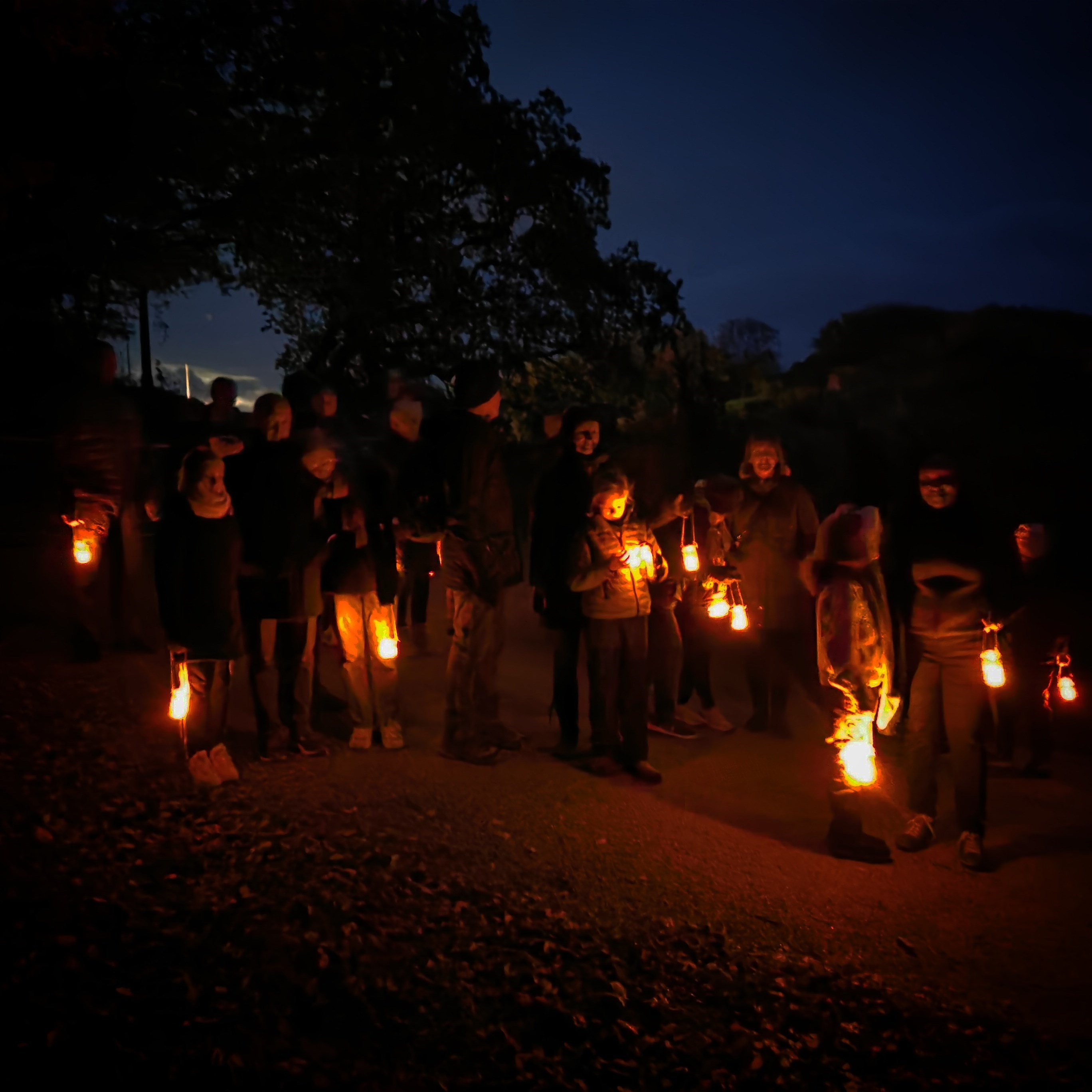 Lygtetur i Rebild Bakker for børnefamilier