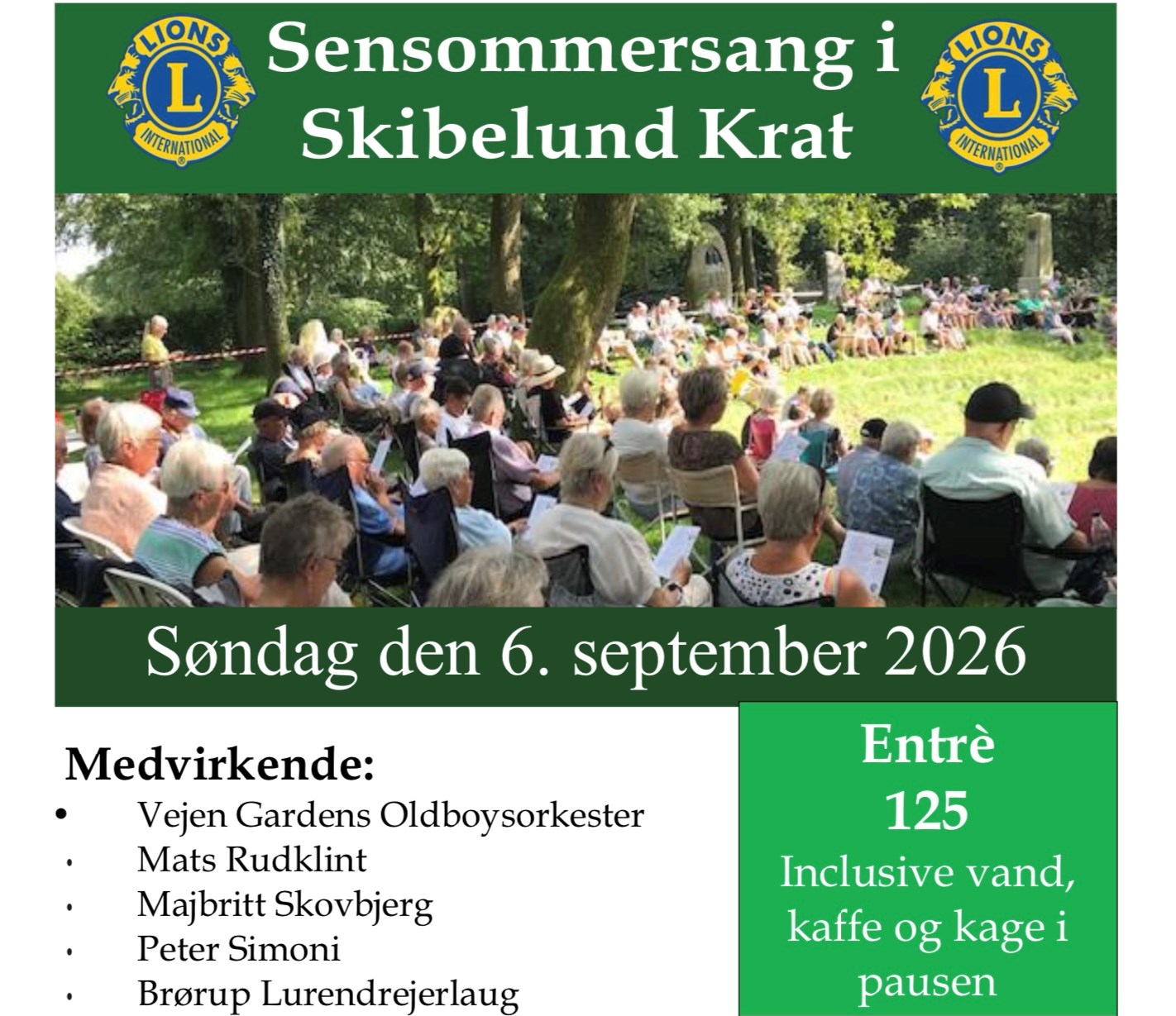 Sensommersang i Skibelund Krat
