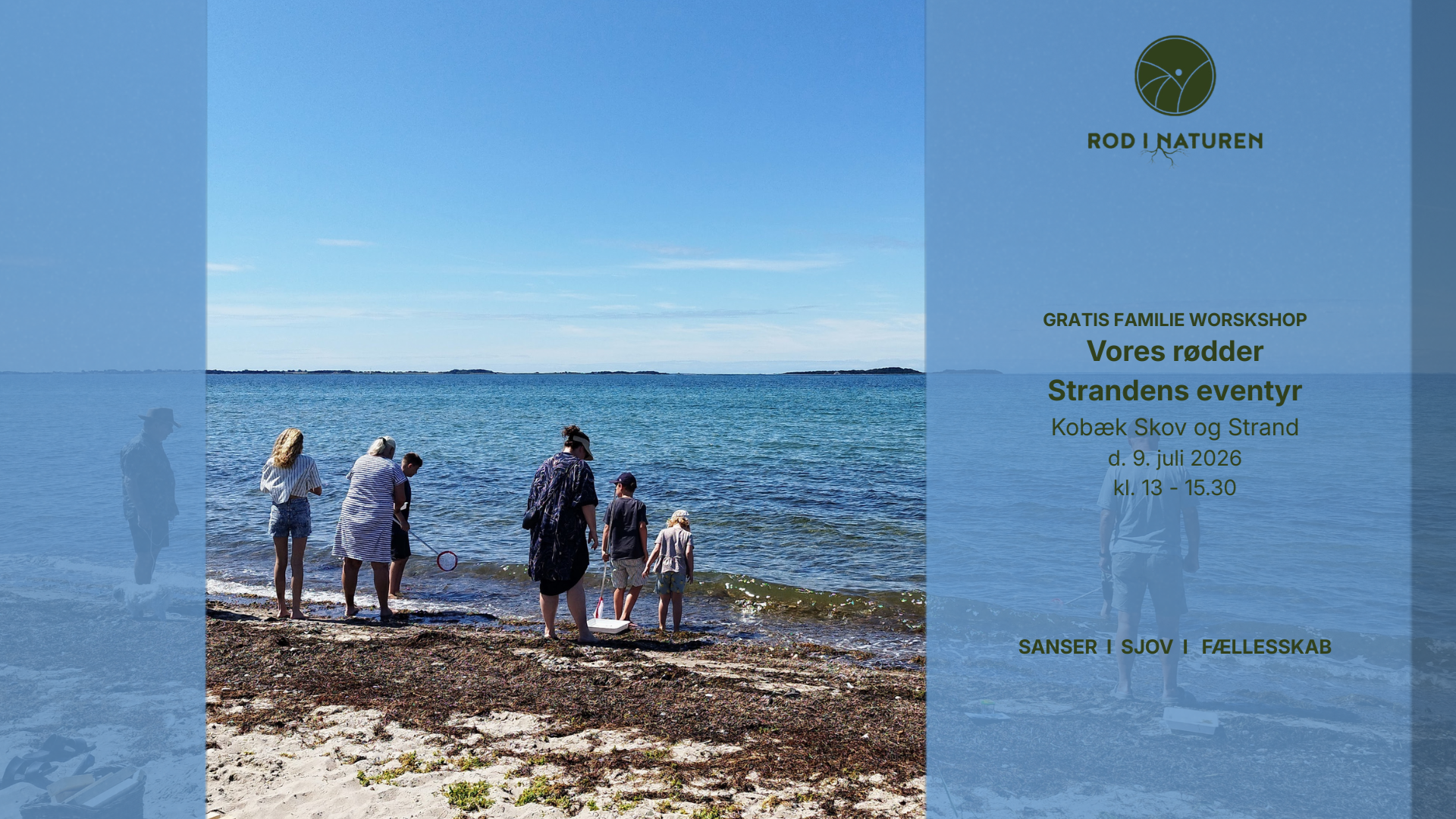Strandens eventyr - familie natur workshop