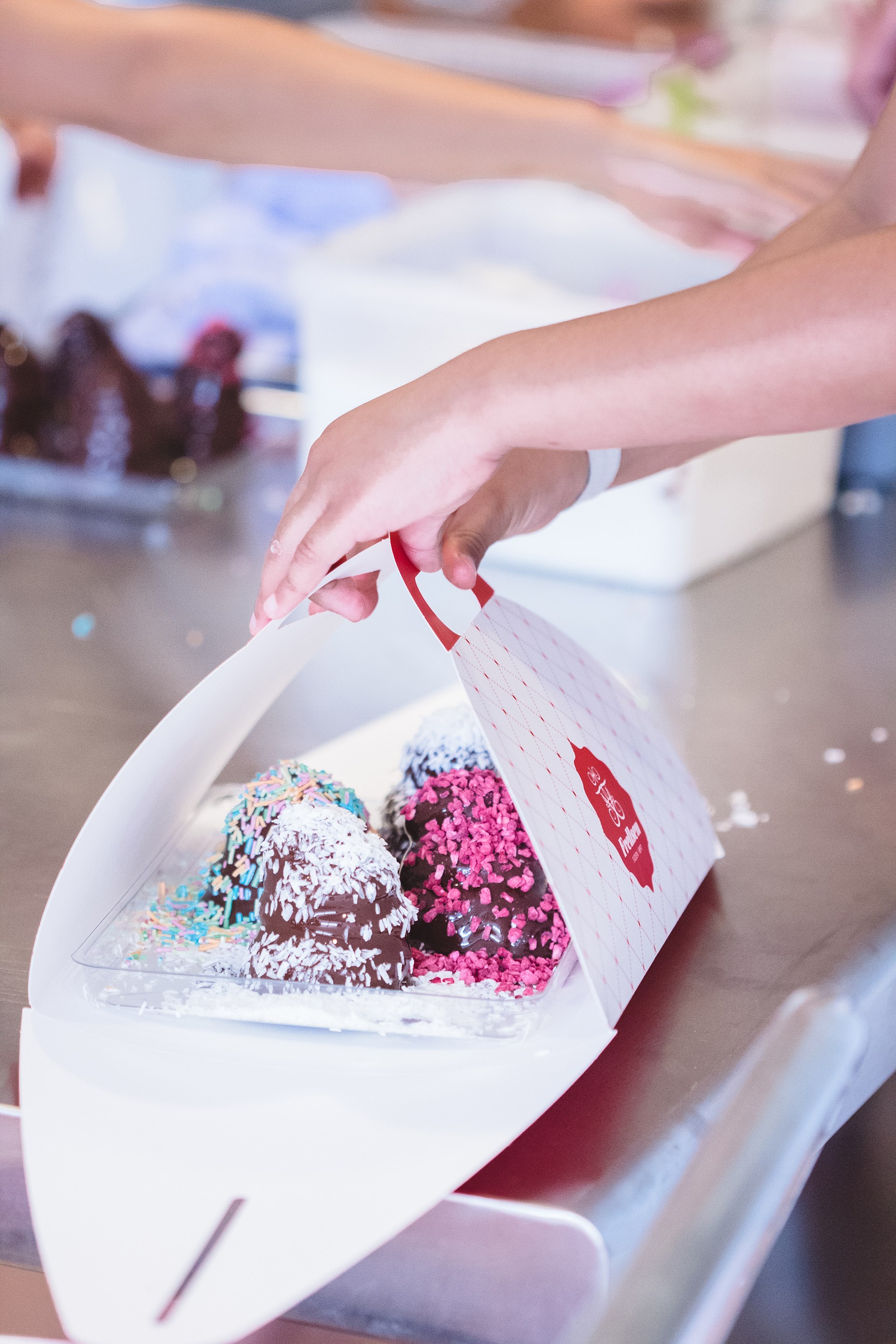 Flødebollekursus for børn og børnefamilier hos Frellsen Chokolade
