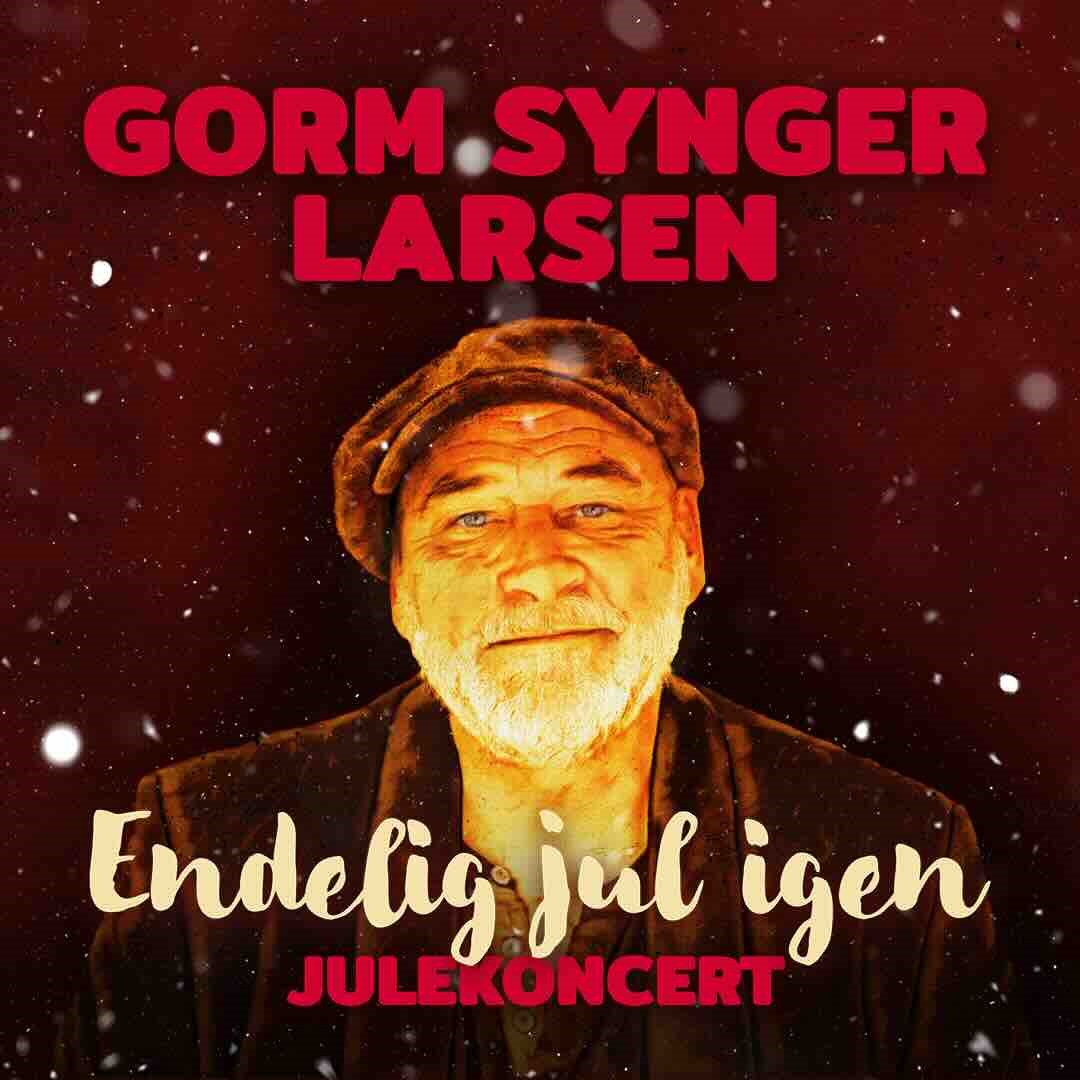 Julekoncert med Gorm Bull, synger Larsen