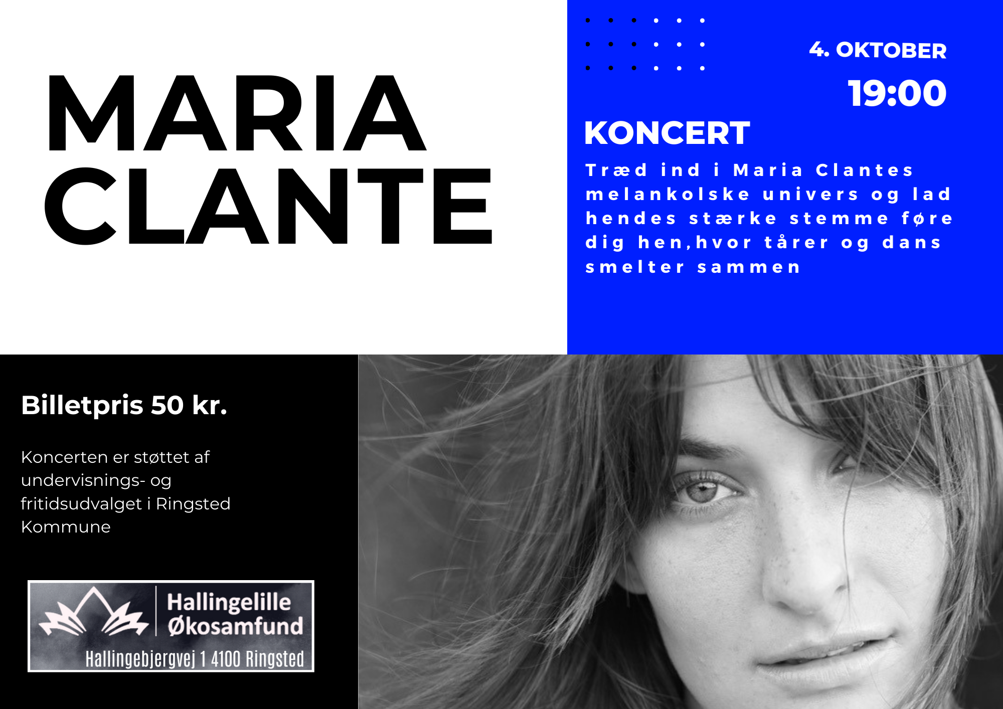 Koncert med Maria Clante