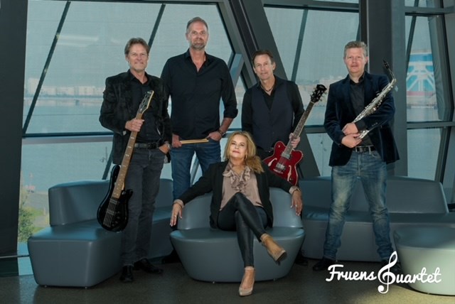 Fruens Quartet på terrassen 26. juni