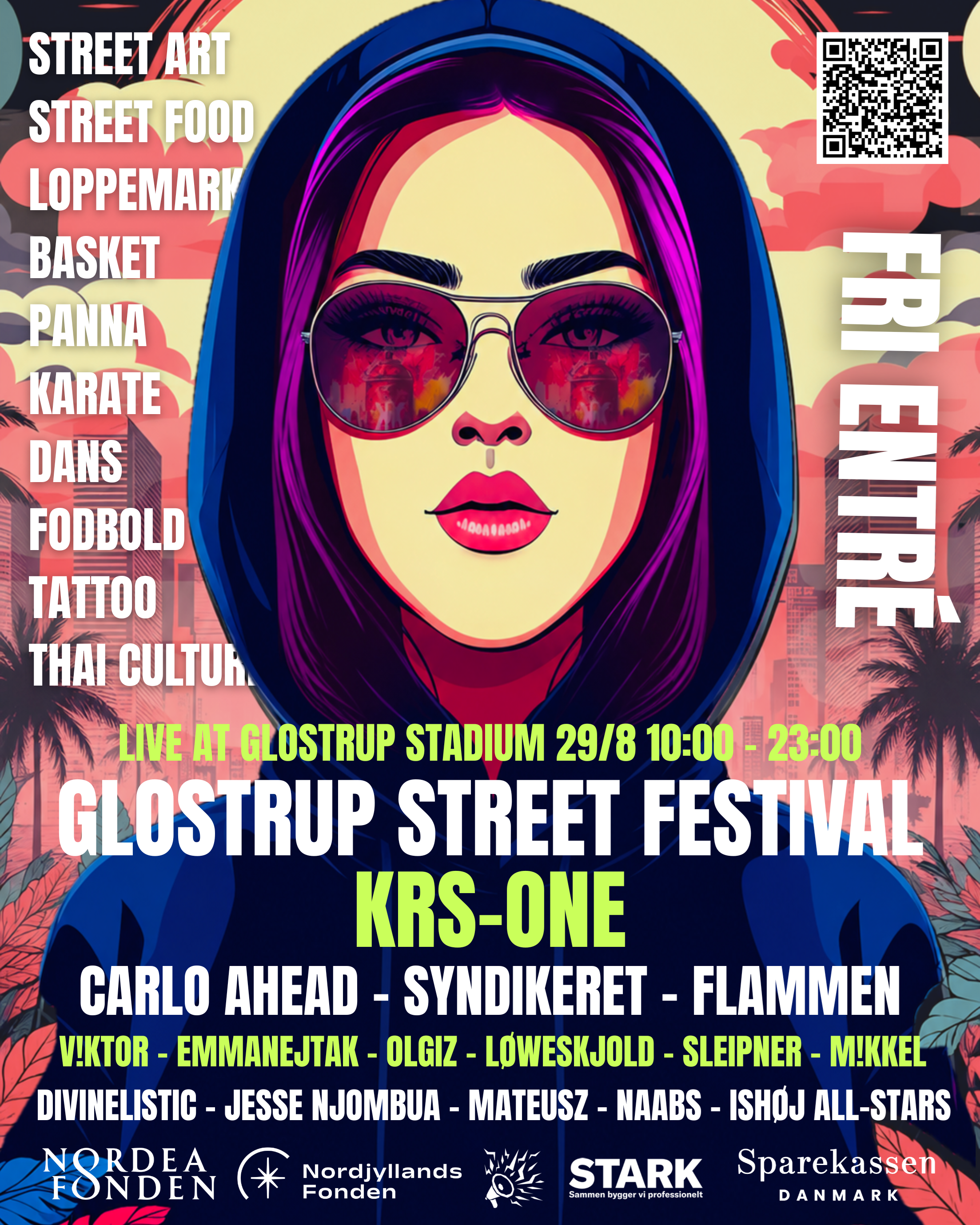 Glostrup Street Festival (KRS, Carlo Ahead, Flammen, Syndikeret)