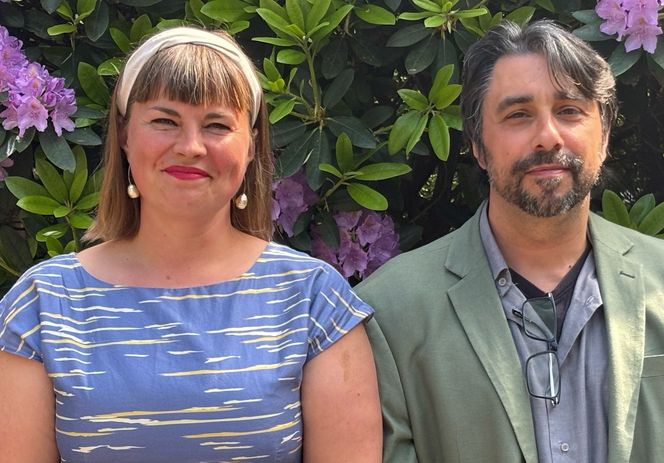 Natalia Packert Andresen og Claudio Passilongo på Traktørstedet