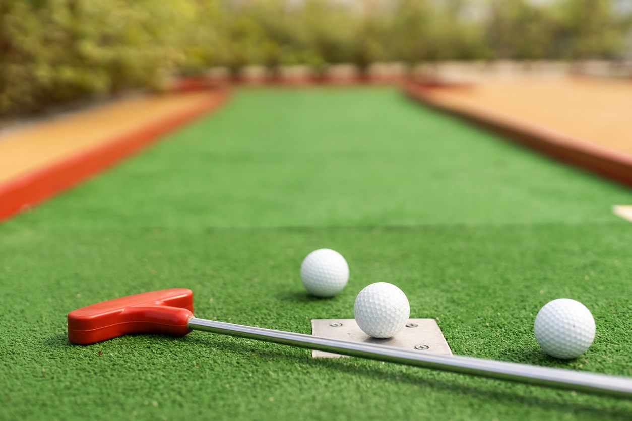Minigolf og megagrin