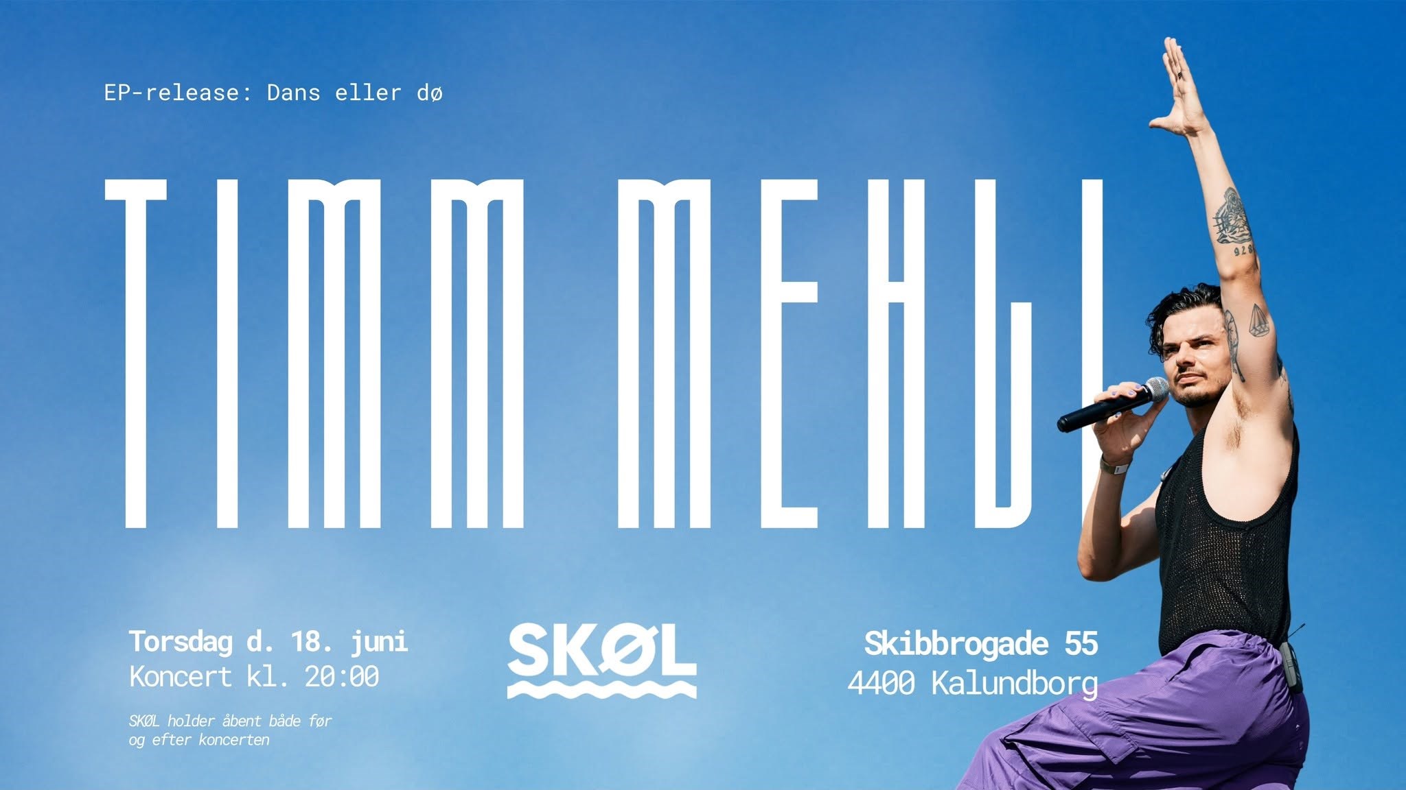 Timm Mehli til releasekoncert på SKØL