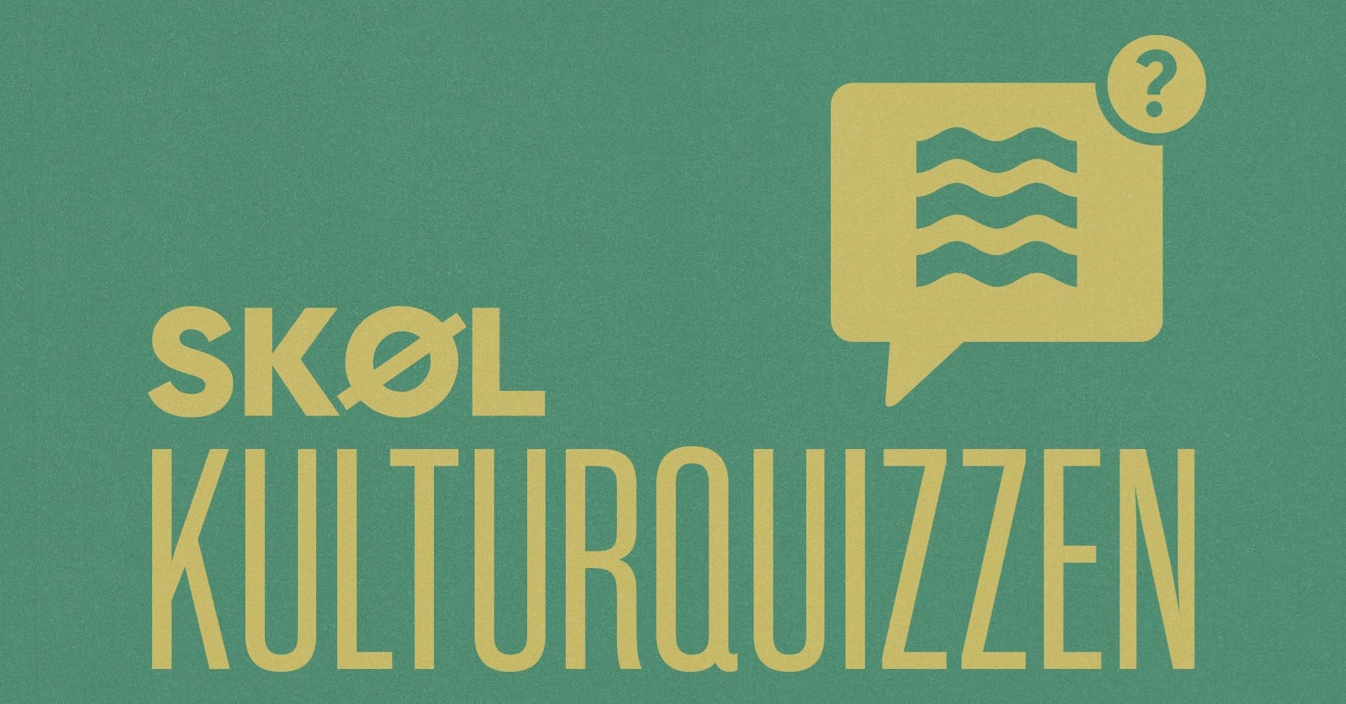 Kulturquizzen på SKØL