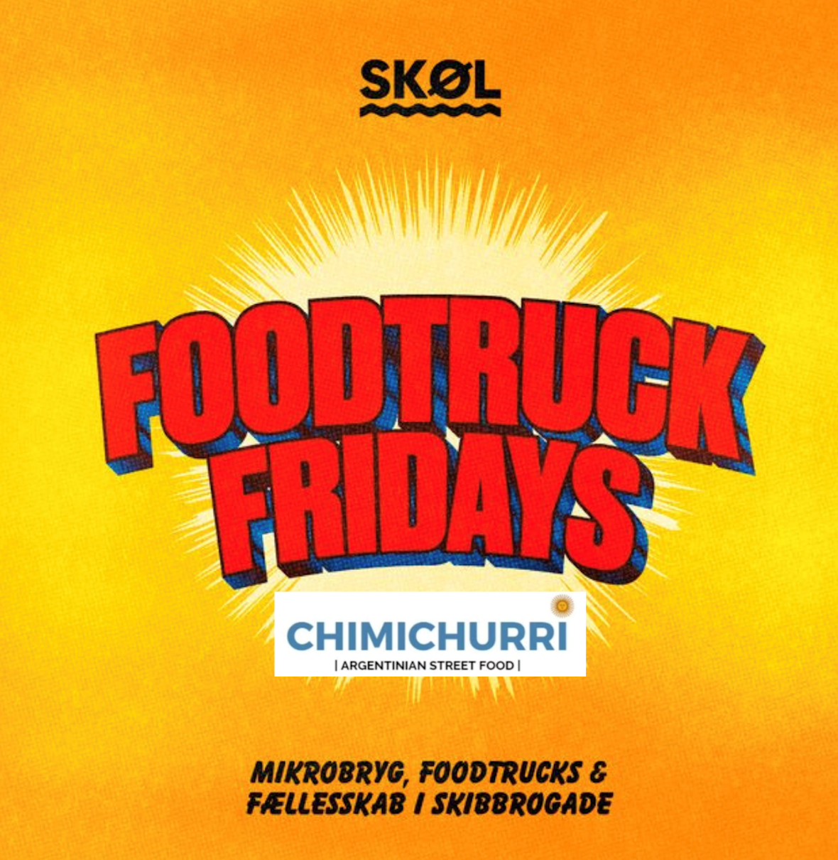 Foodtruck Fridays på SKØL - Chimichurri