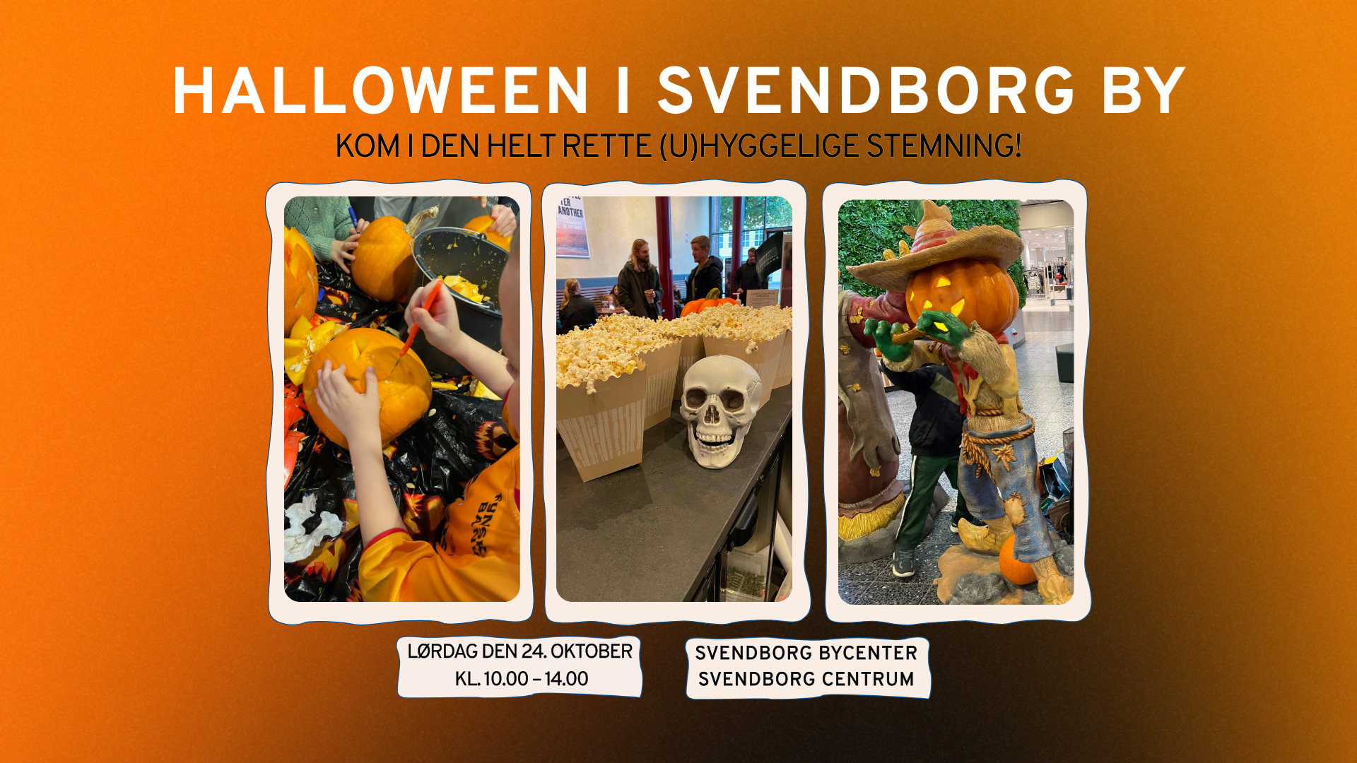 Halloween i Svendborg - kom i den helt rette (u)hyggelige stemning!
