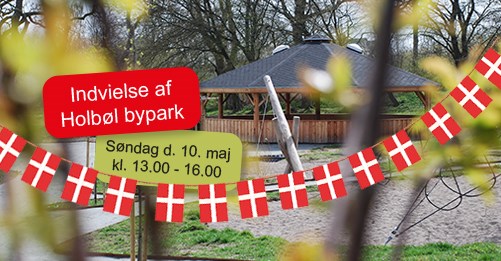 Indvielse af Holbøl Bypark