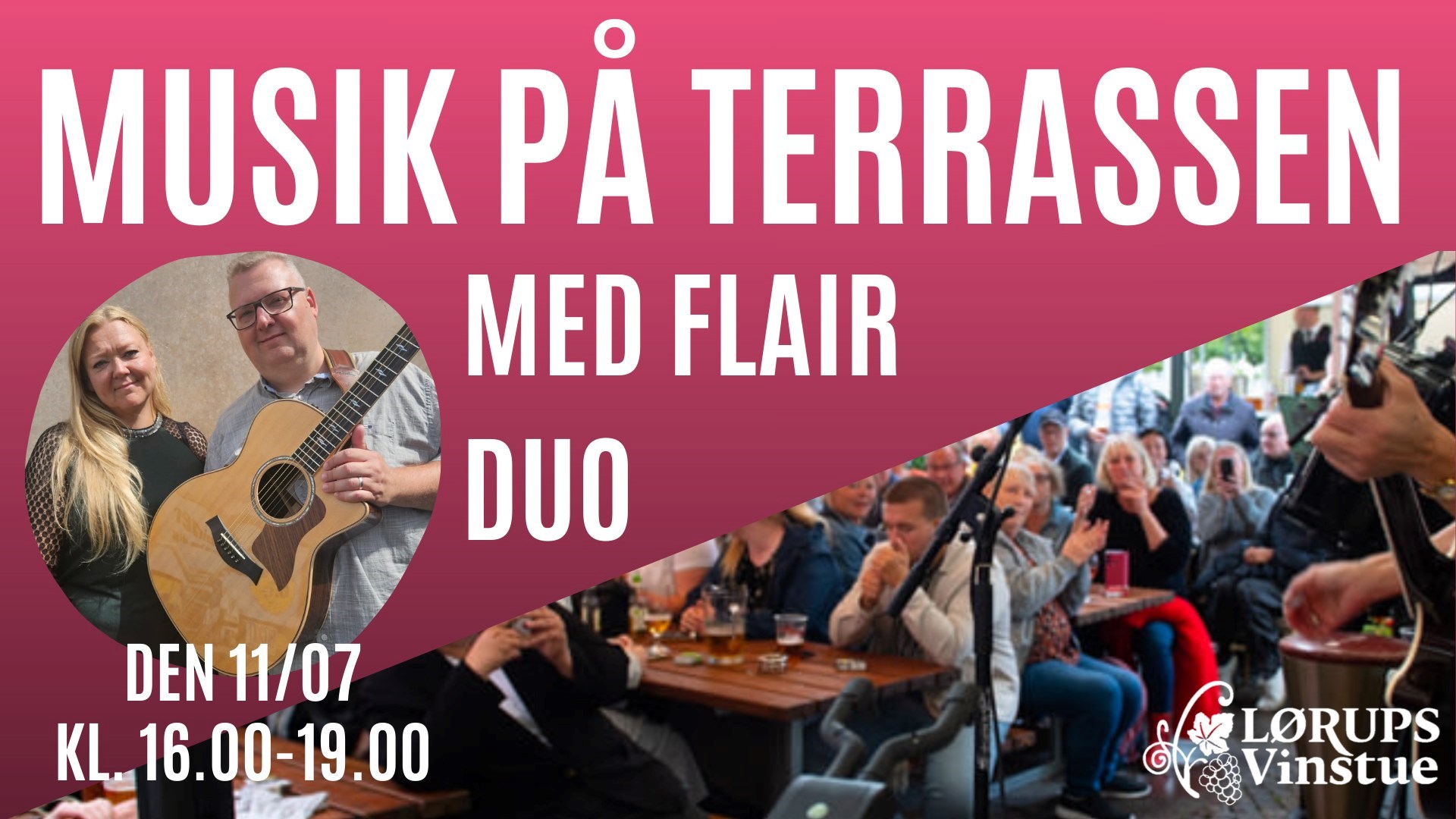Musik på terrassen - Flair Duo