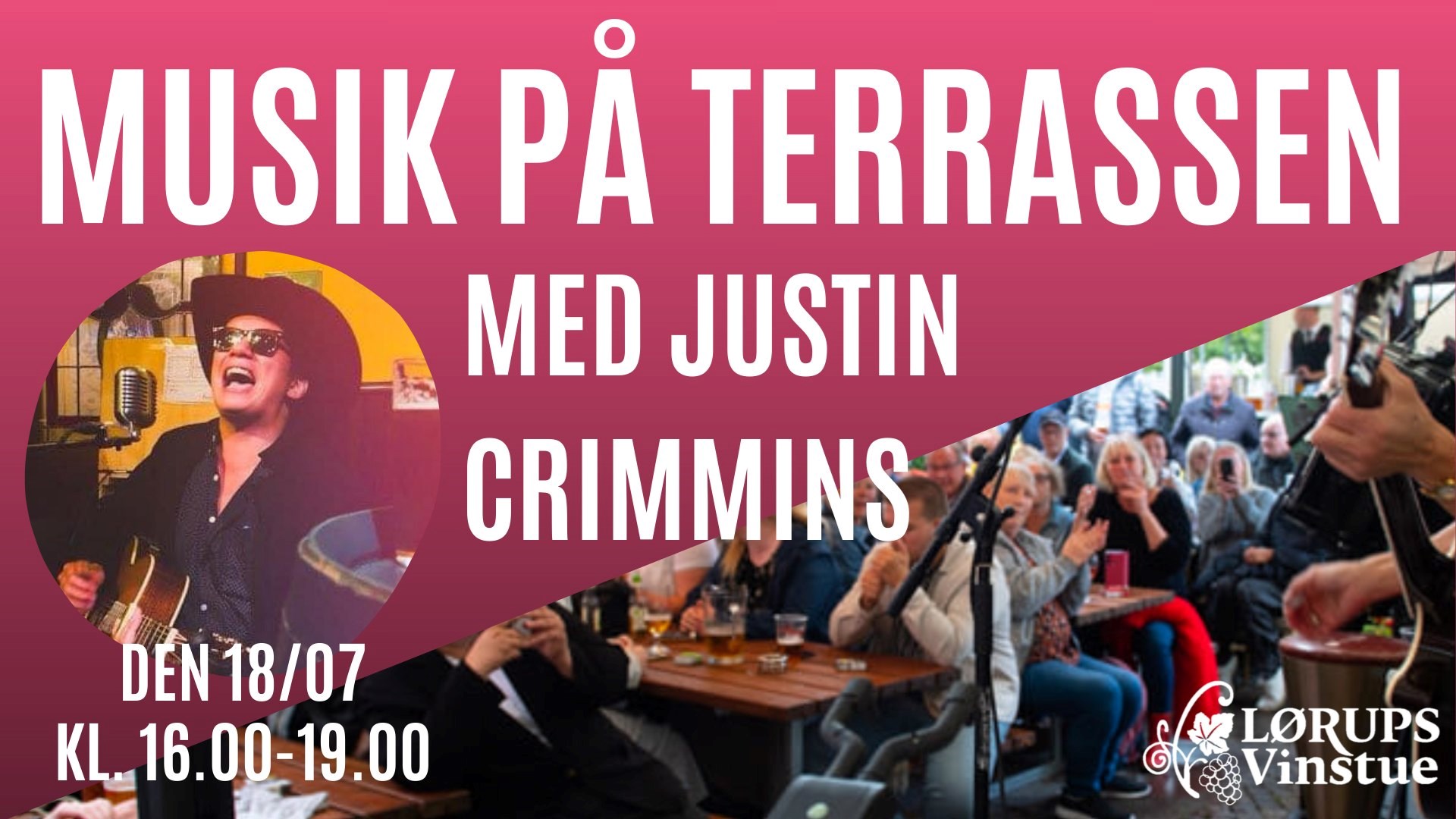 Musik på terrassen - Justin Crimmins