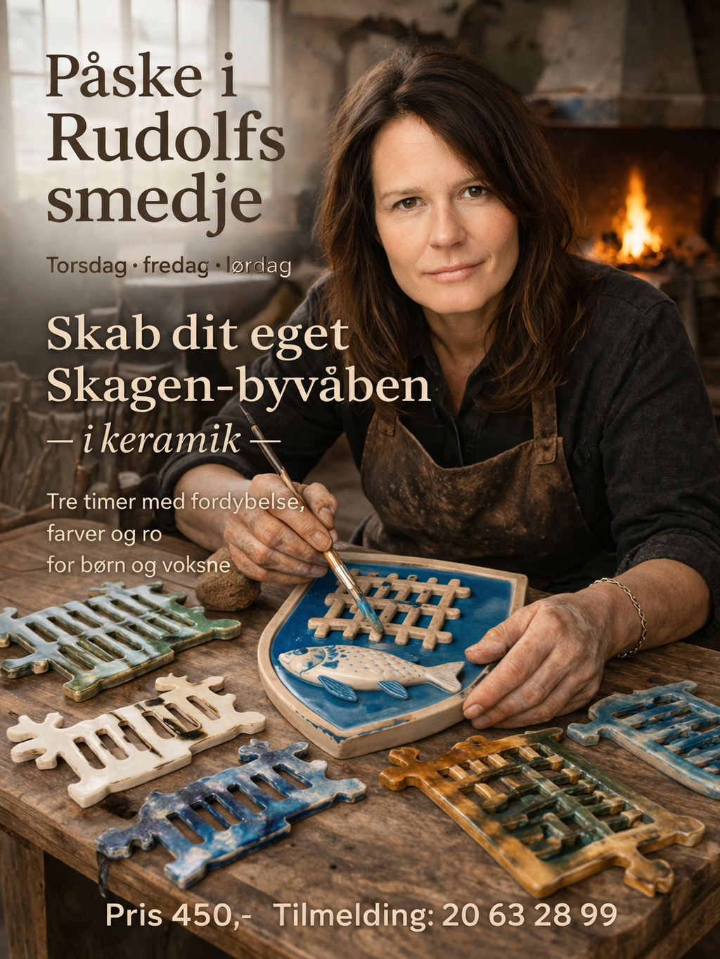 Påske i Rudolfs Smedje - Skab dit eget Skagen-byvåben