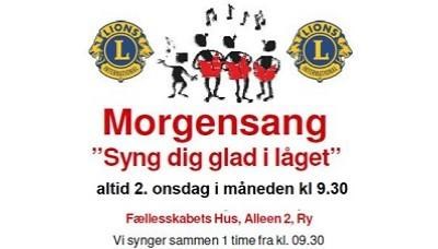 Morgensang: "Syng dig glad i låget"
