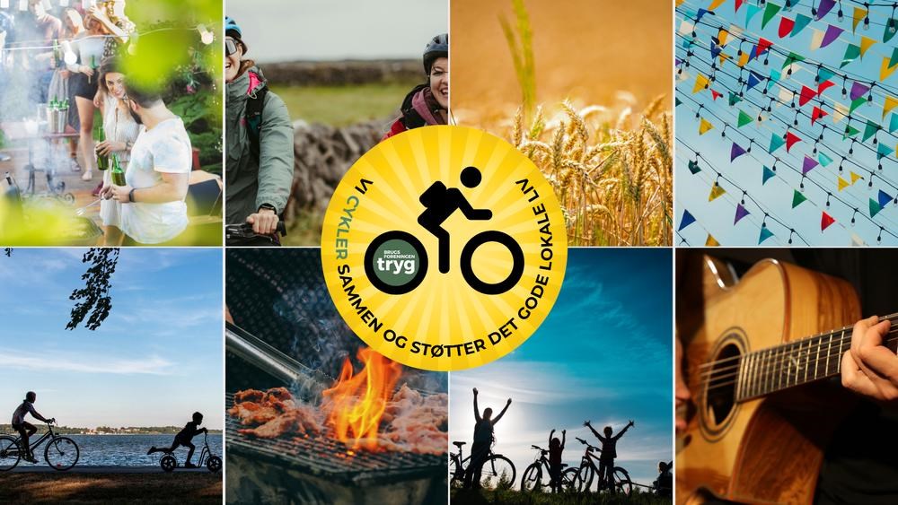 Tryg cykler sammen, 50 km i det smukke Søhøjland