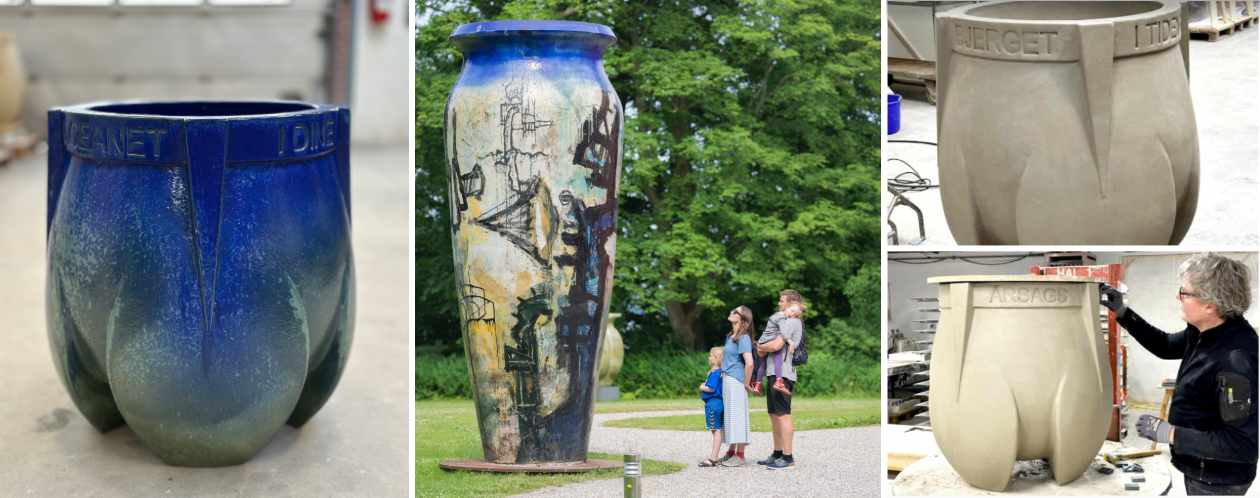 Indvielse af Middelfartkrukken og omvisning på Keramikruten