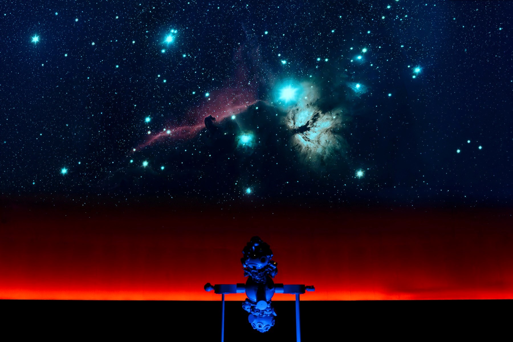Forestilling i Planetariet