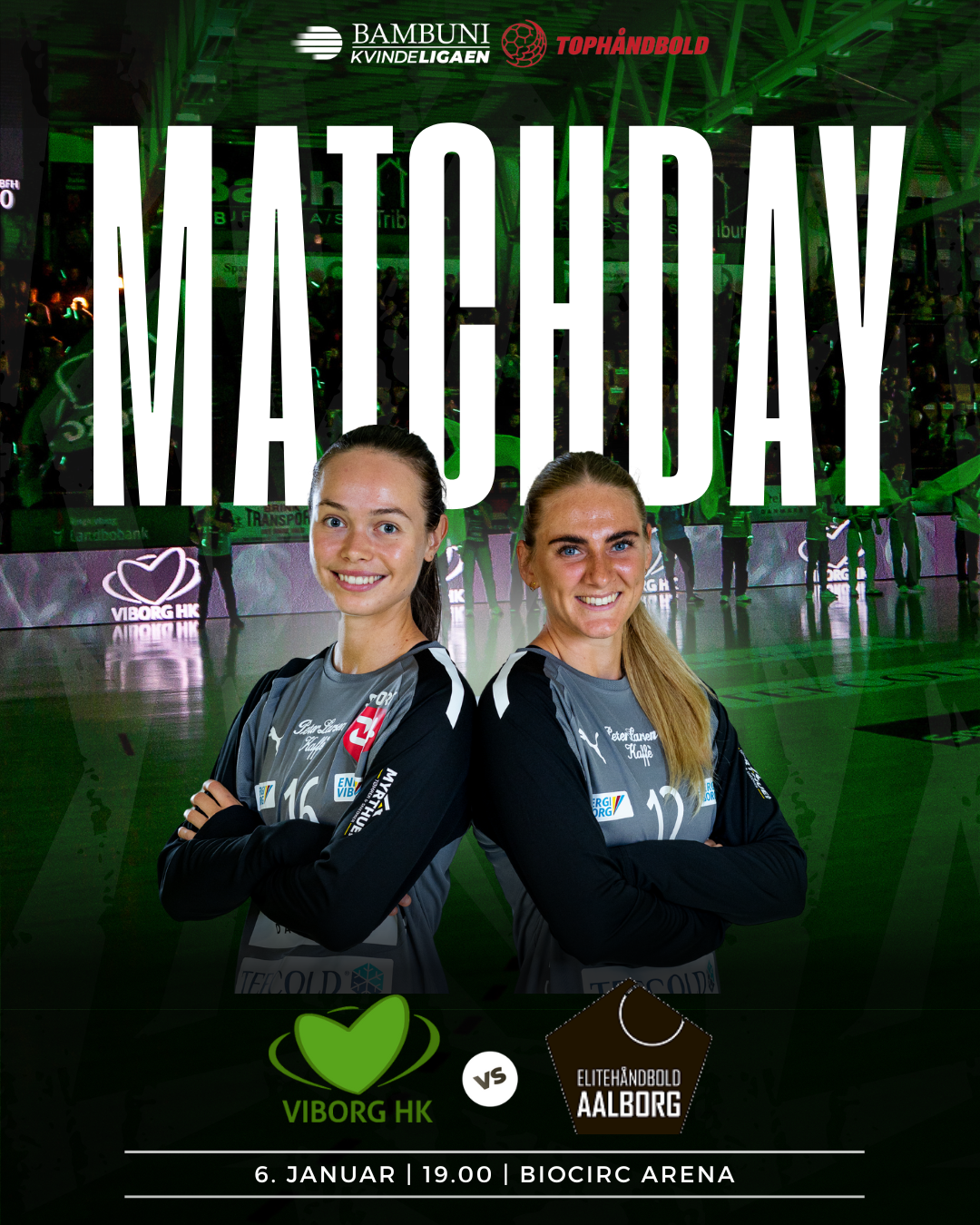 Liga-håndboldkamp: Viborg HK vs. EH Aalborg