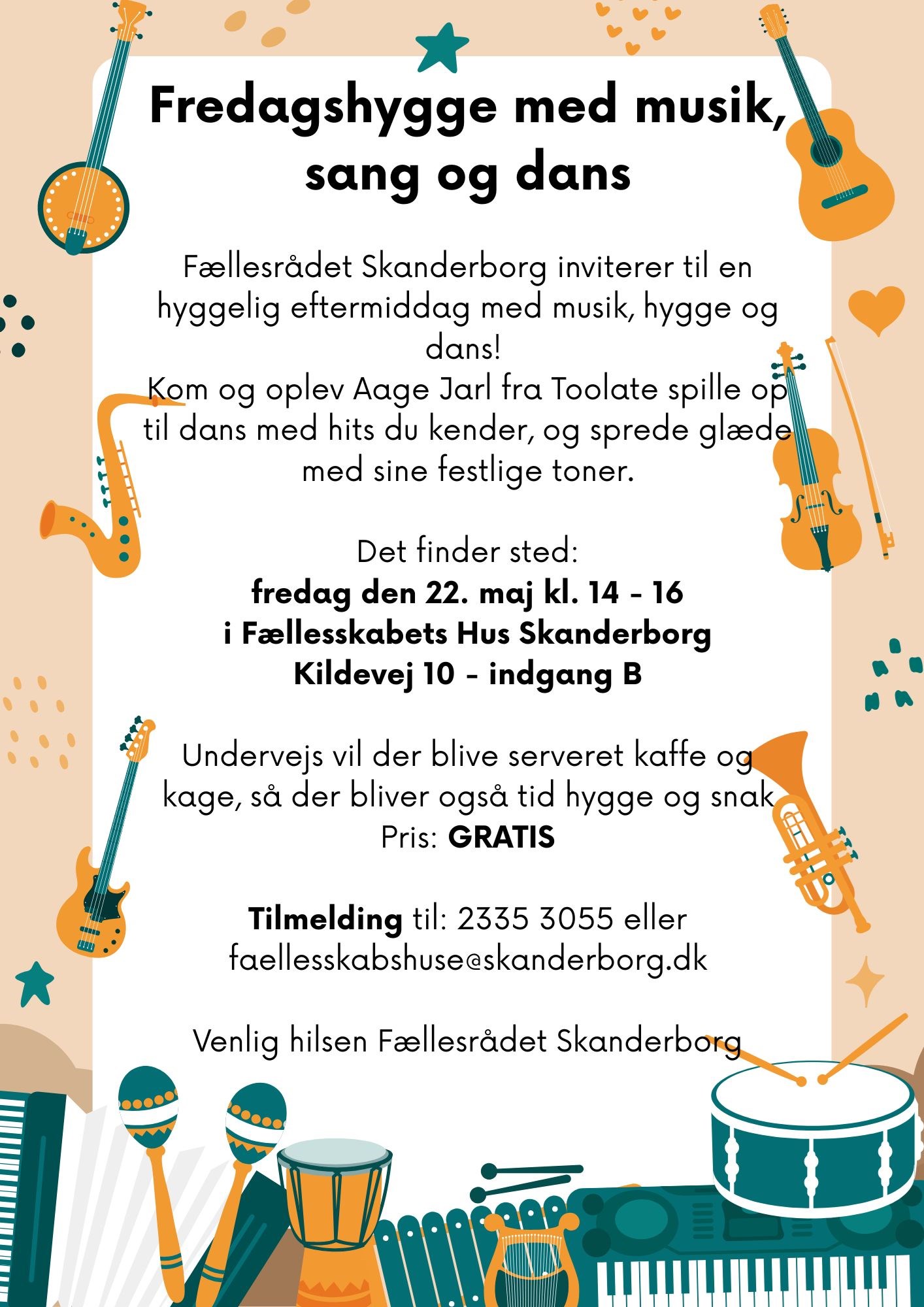 Fredagshygge med musik og dans