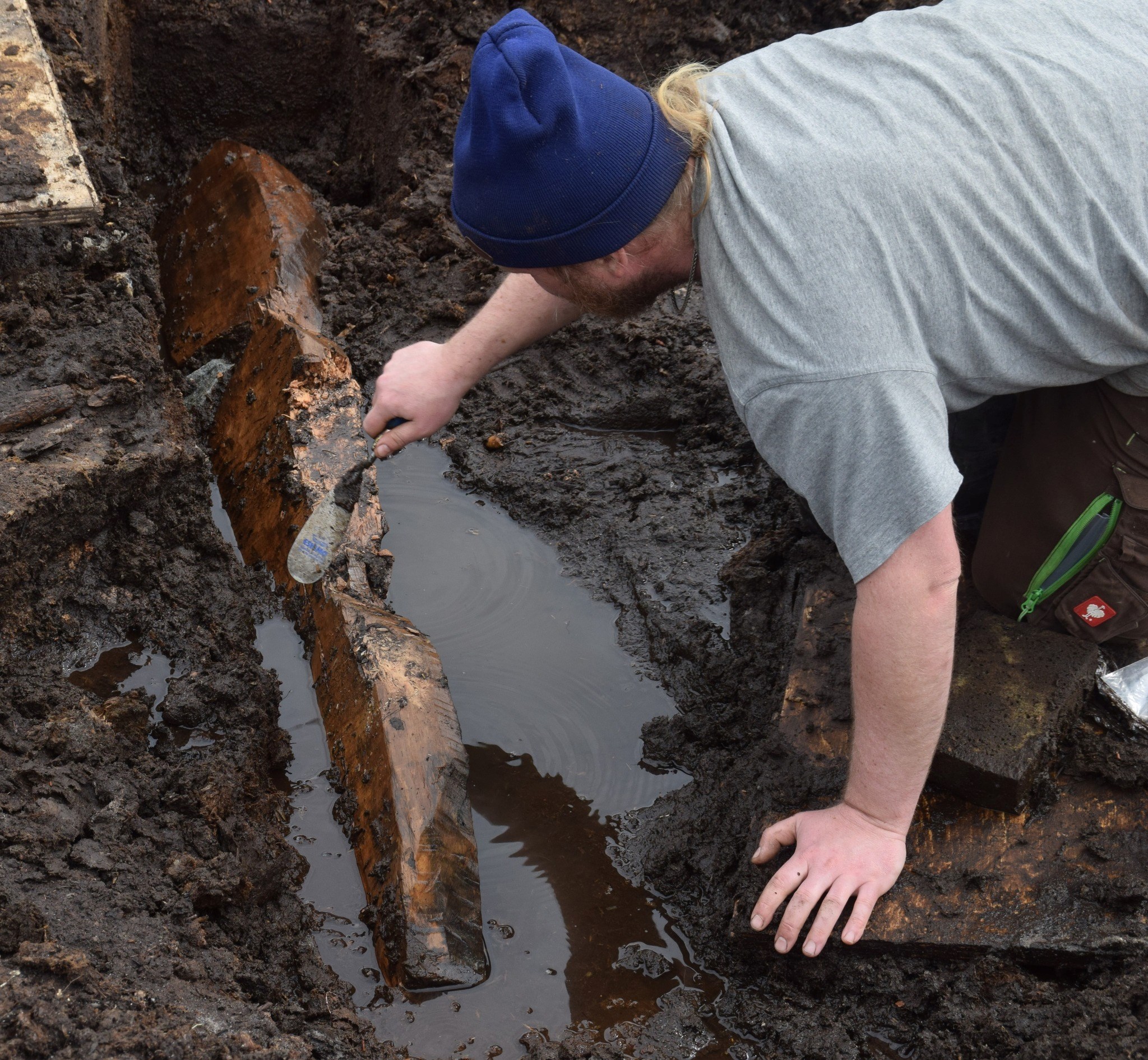 Da den mystiske moseplanke fik sin forklaring